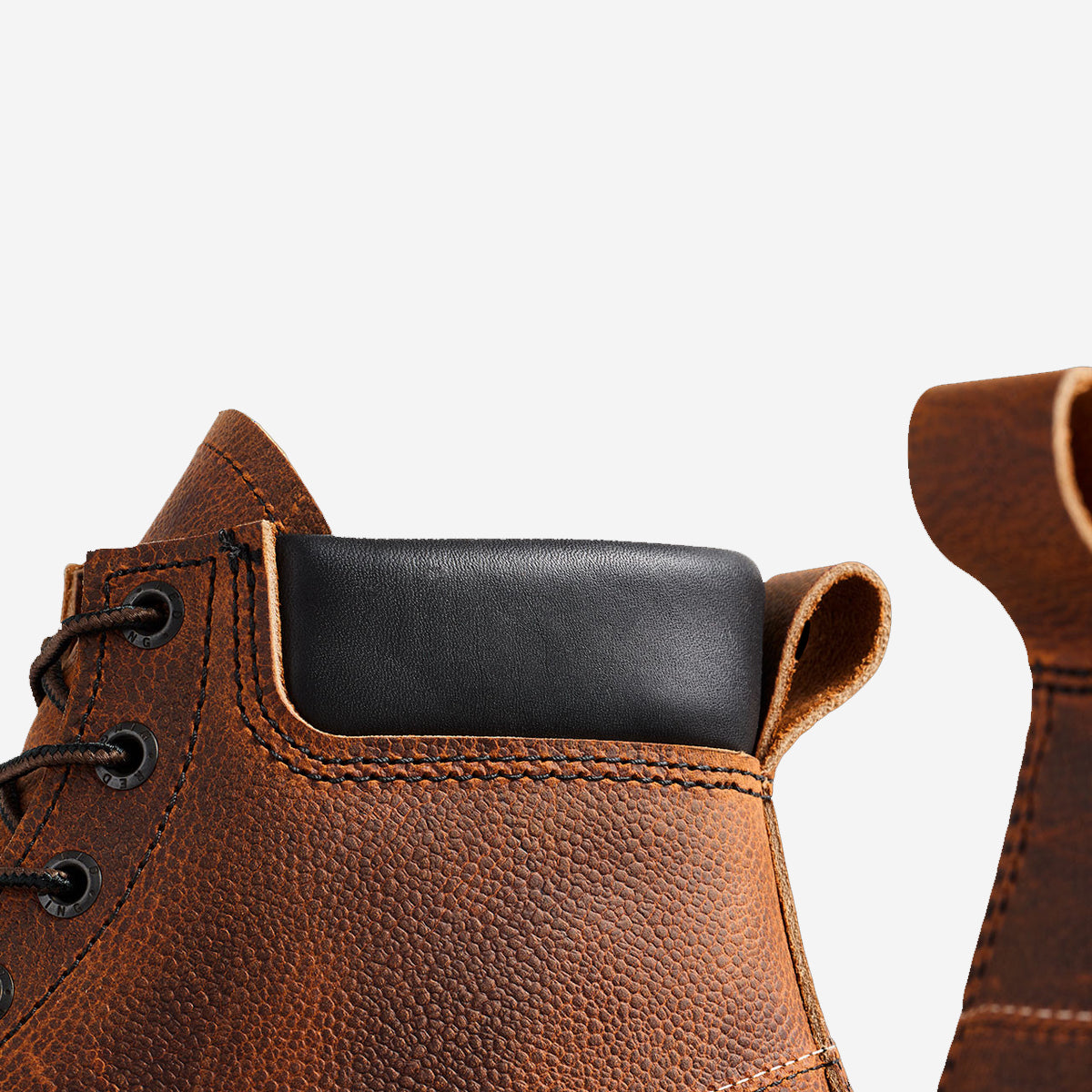 Norway Moc 6-Inch Leather Boots - Copper Rough & Tough
