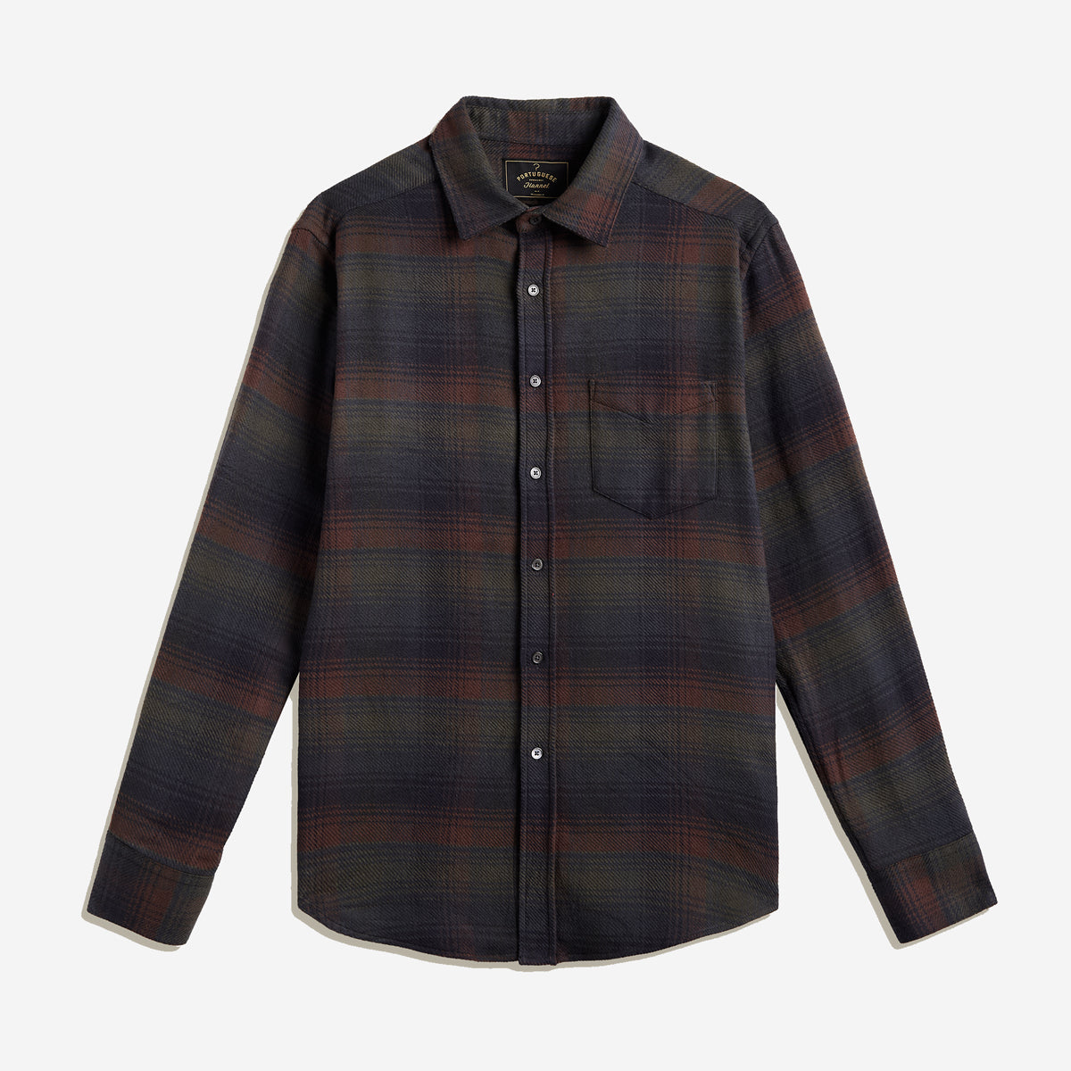 Old Pine Flannel Shirt - Forest Ombre