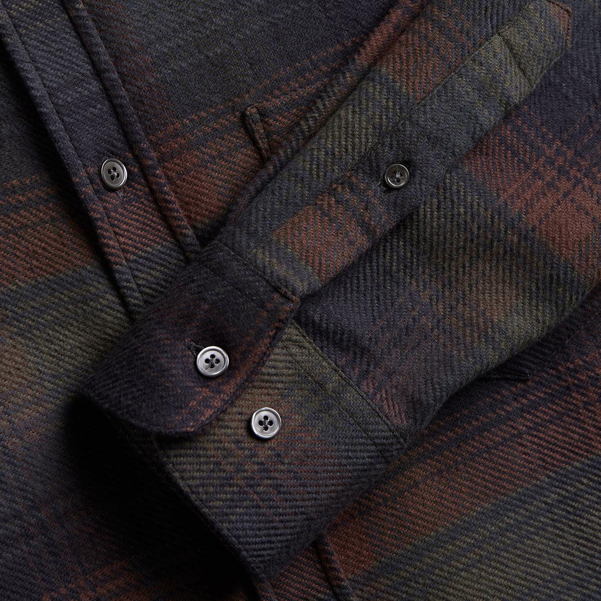 Old Pine Flannel Shirt - Forest Ombre