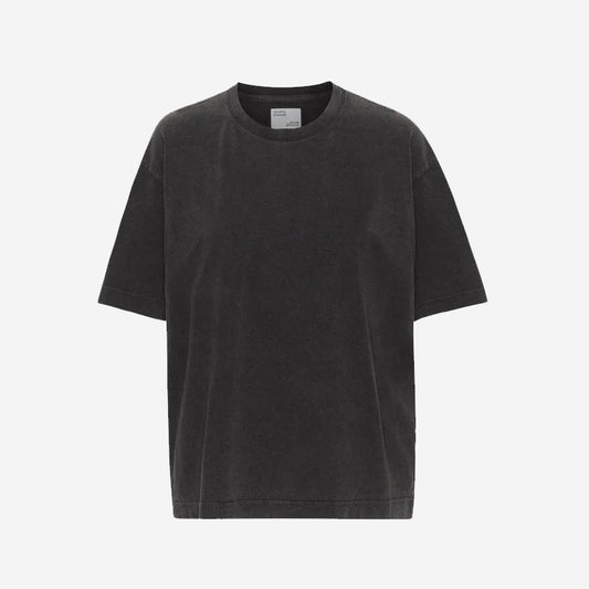 Oversized Organic T-Shirt - Faded Black
