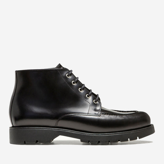 Oxal B2 Leather Ankle Boots - Glossy Black