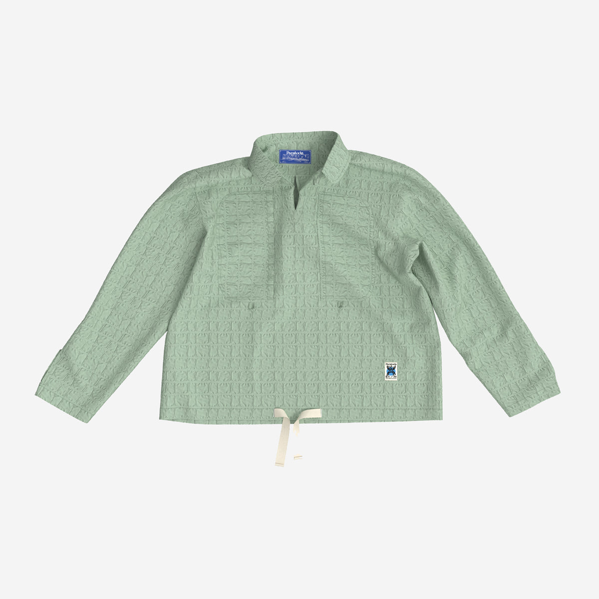 Obra v2 Popover Workshirt - Sage Tortoise