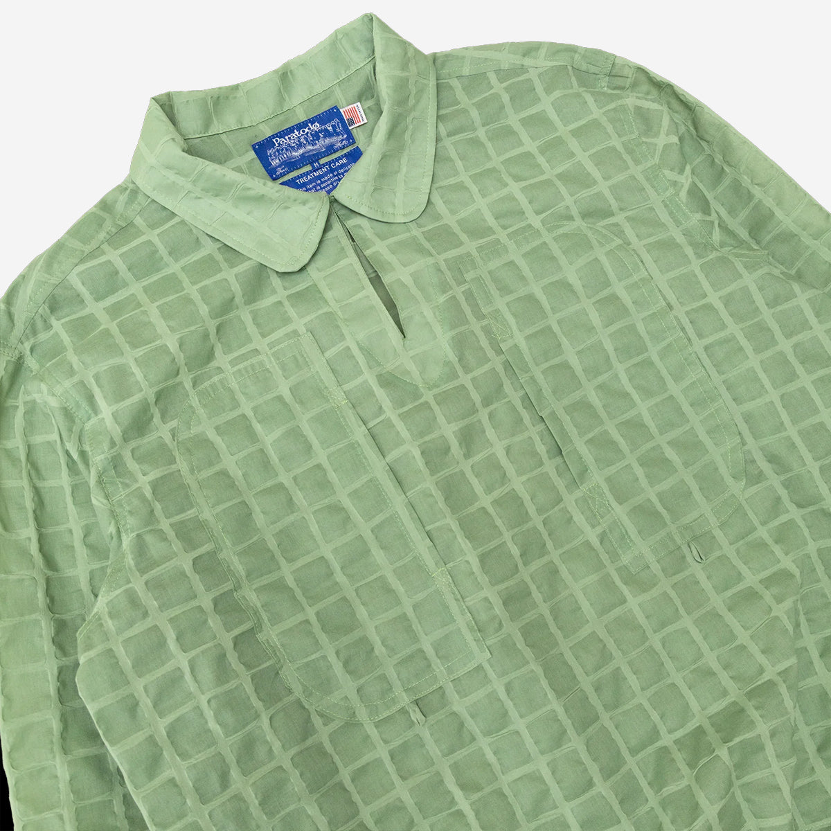 Obra v2 Popover Workshirt - Sage Tortoise