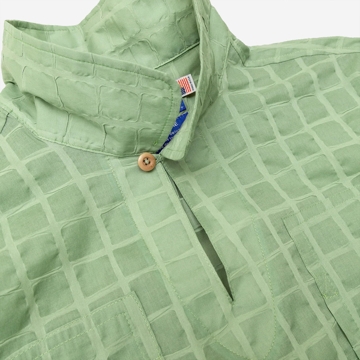 Obra v2 Popover Workshirt - Sage Tortoise
