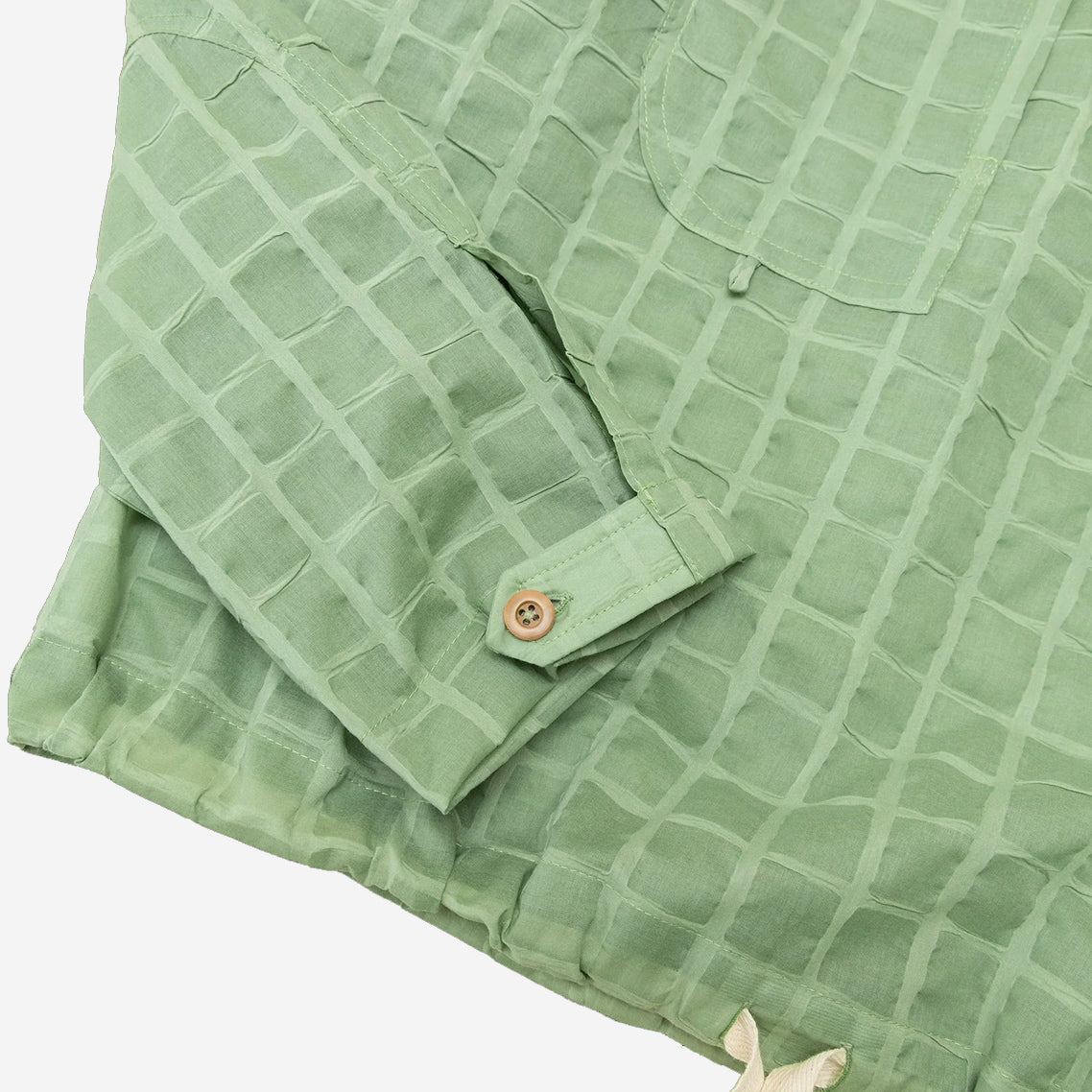 Obra v2 Popover Workshirt - Sage Tortoise