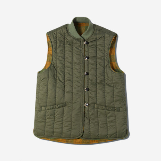Oliver Wool/Nylon Reversible Vest – Olive