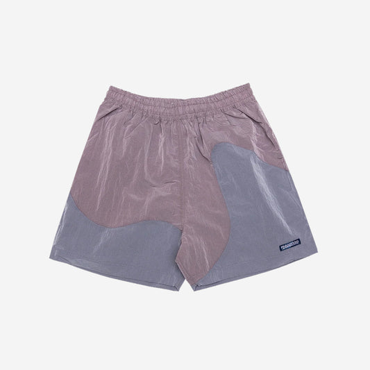 Onda Nylon Shorts - Grape/Mauve