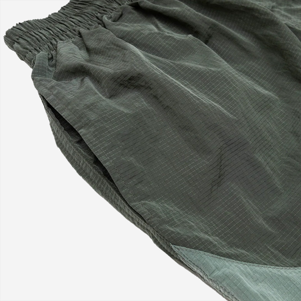 Onda Nylon Shorts - Trench Green/Sage
