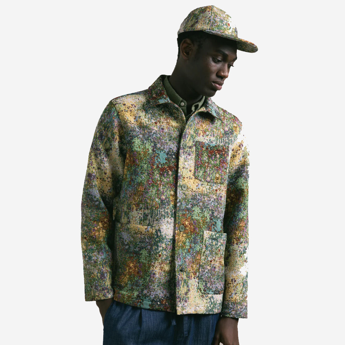 Ormiston Jacquard Jacket - Multi Abstract Camo