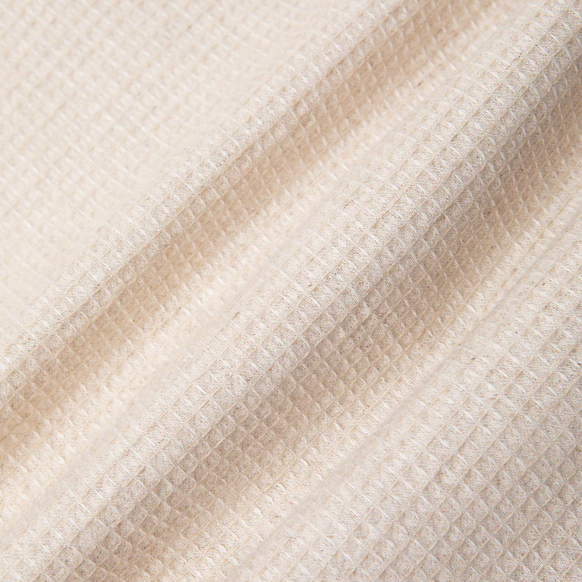 Ormiston Linen Waffle Jacket - Ecru