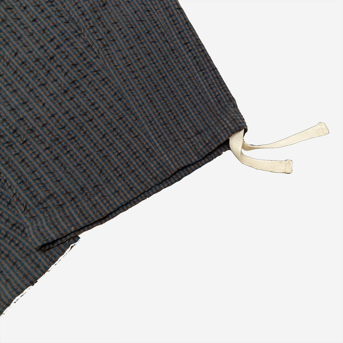 Osage Seersucker Cargo Pants - Night Maroon