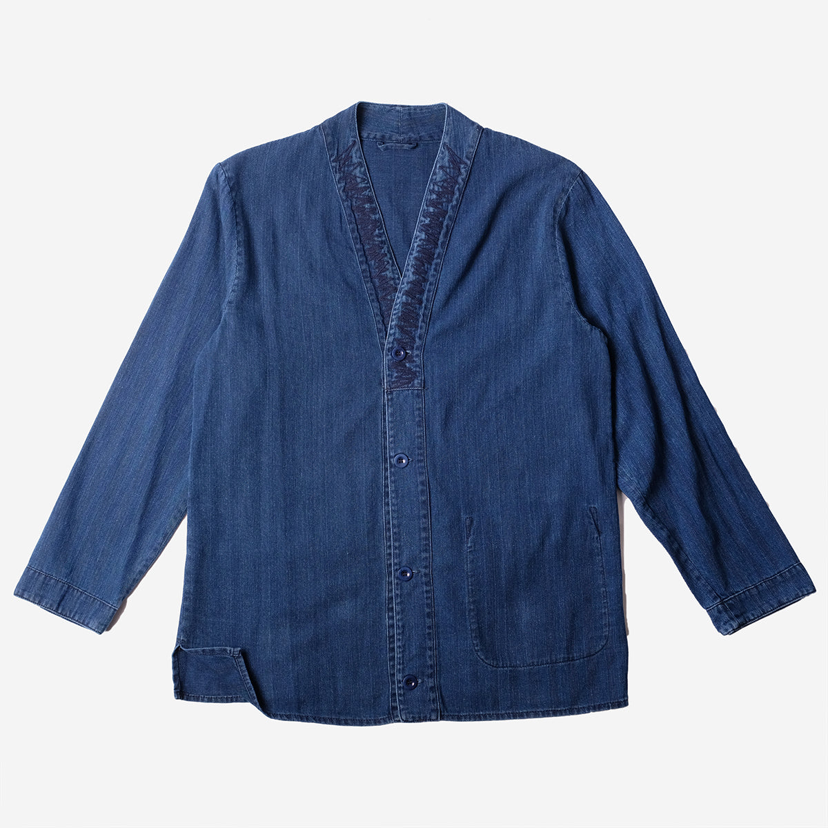 Osaka Haori Easy Jacket - Indigo