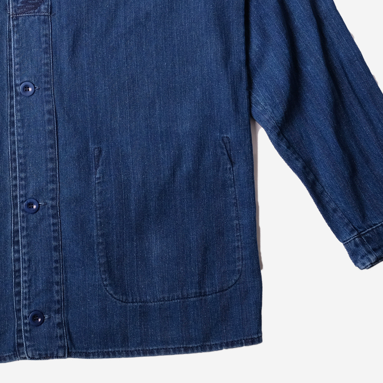 Osaka Haori Easy Jacket - Indigo