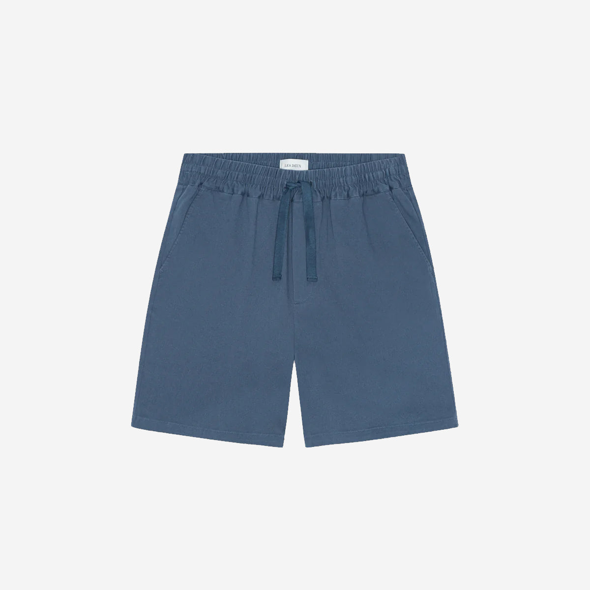 Otto Cotton Easy Shorts - Dark Denim Blue