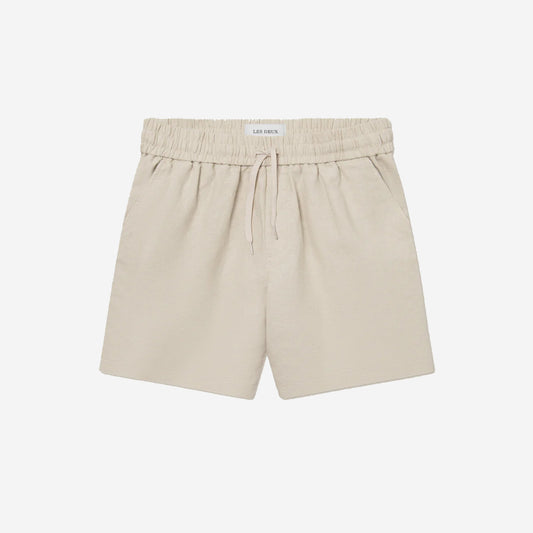 Otto Linen Easy Shorts - Light Sand
