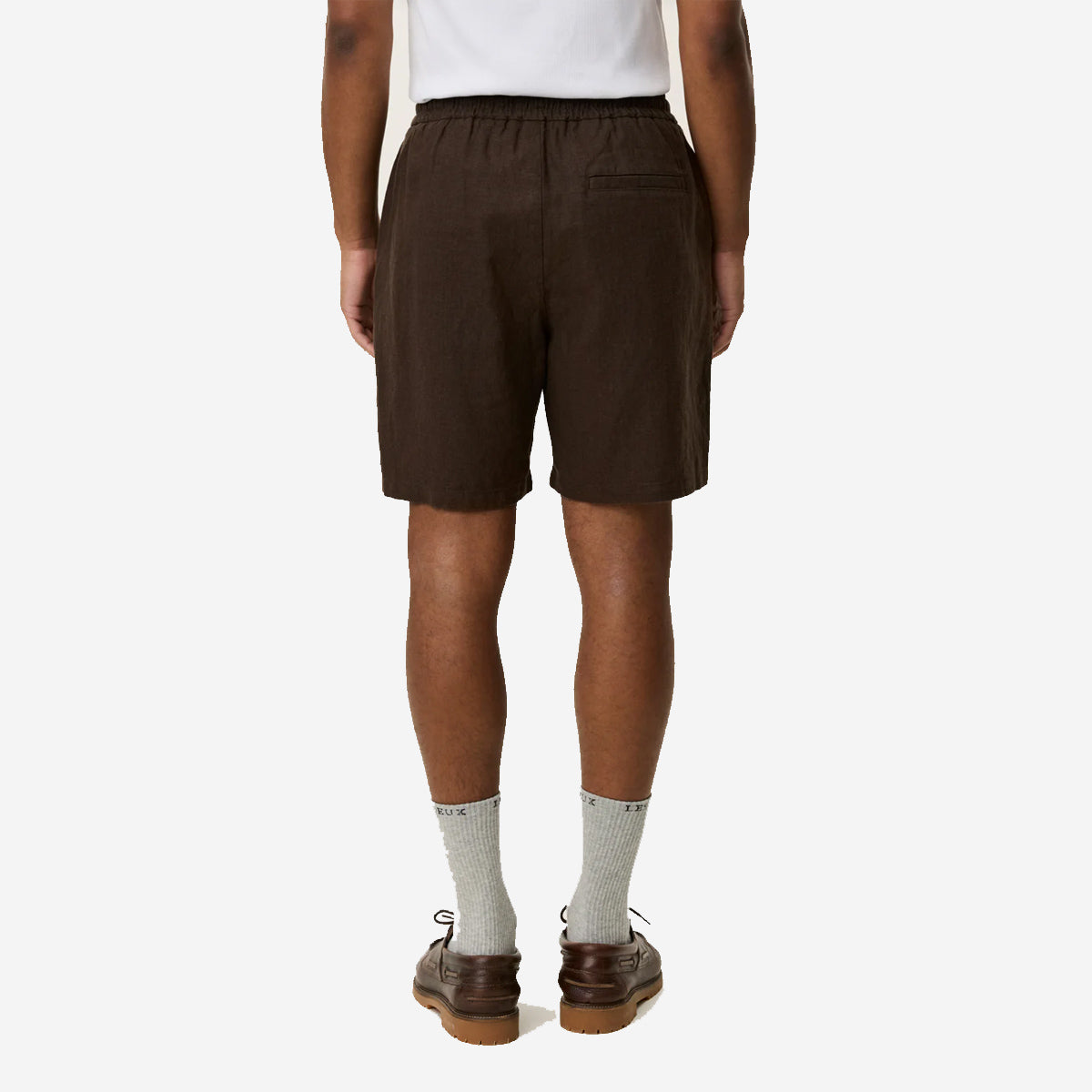 Otto Linen Easy Shorts - Delicioso Brown