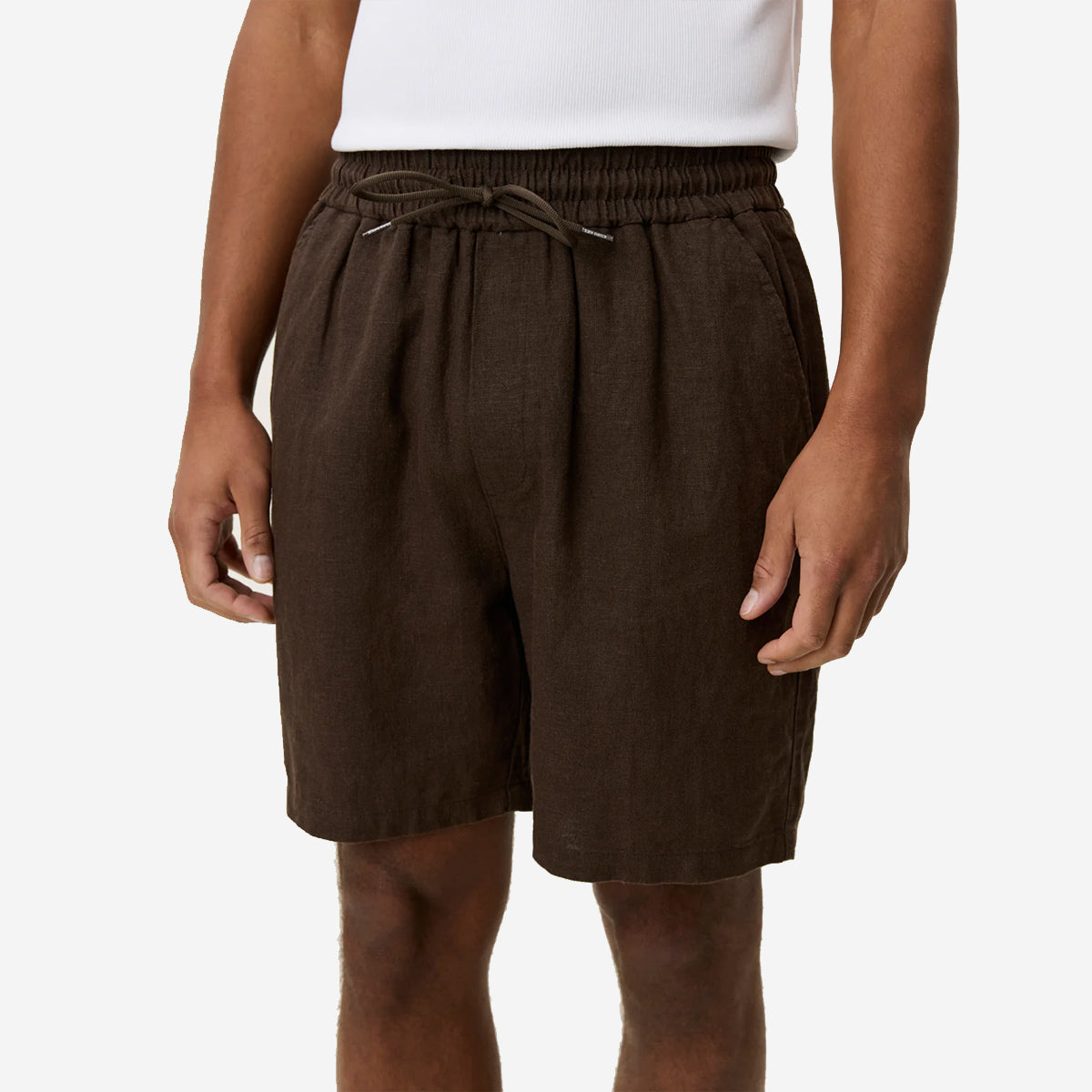 Otto Linen Easy Shorts - Delicioso Brown
