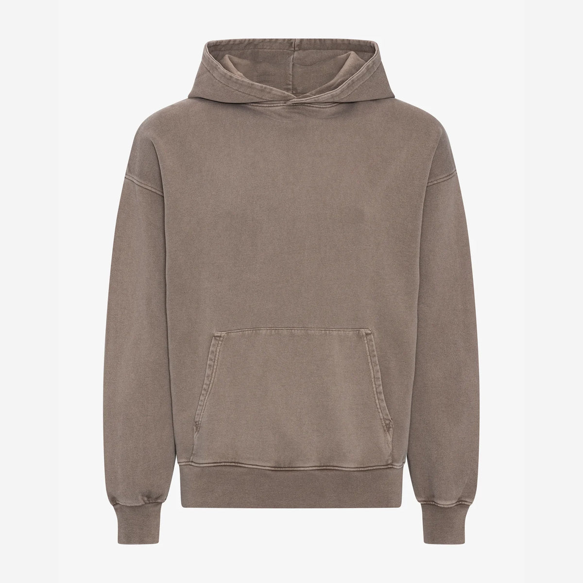 Organic Oversized Hoodie - Faded Khaki