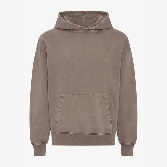 Organic Oversized Hoodie - Faded Khaki