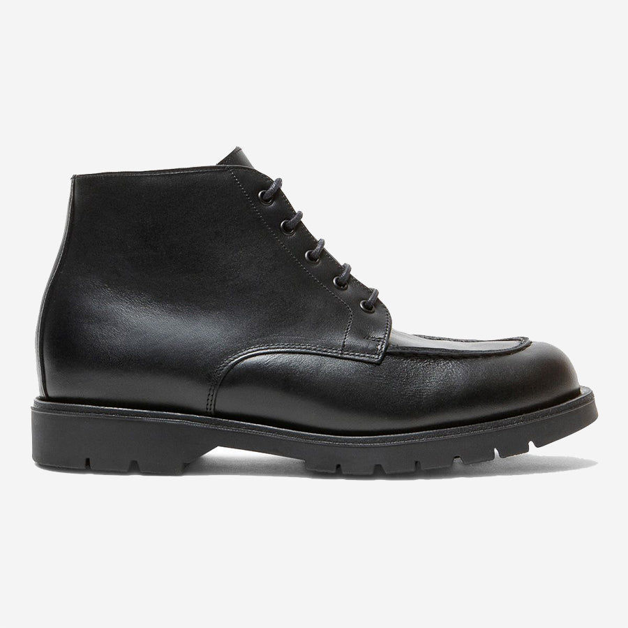 Oxal KP Leather Ankle Boots - Black