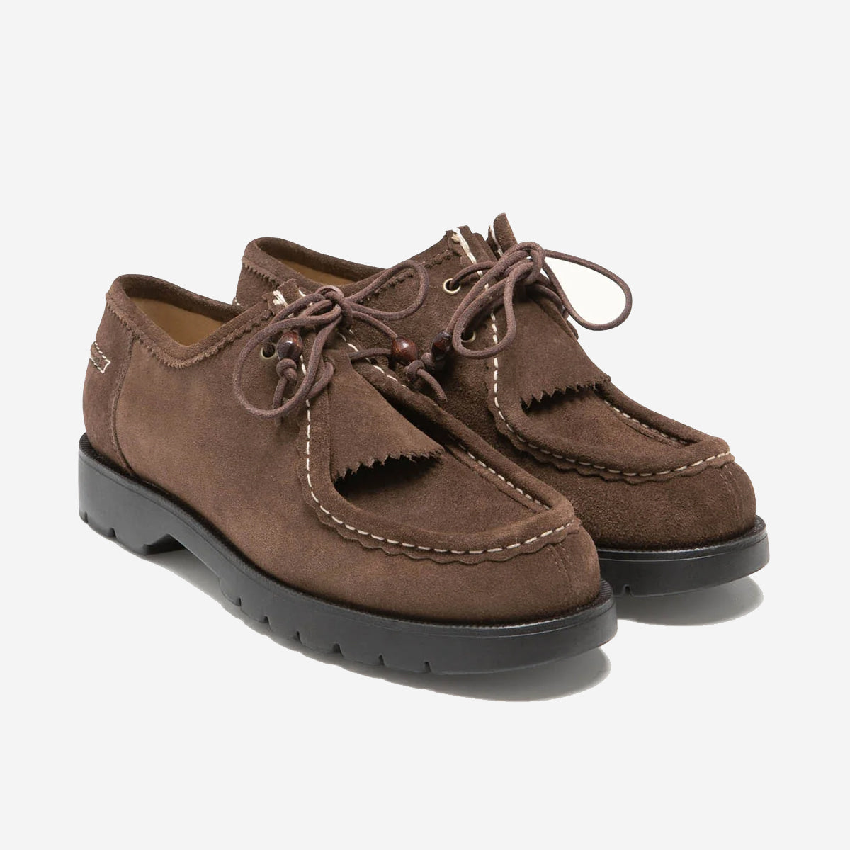 Padror MX V Suede Tyrolean Shoes - Chocolate