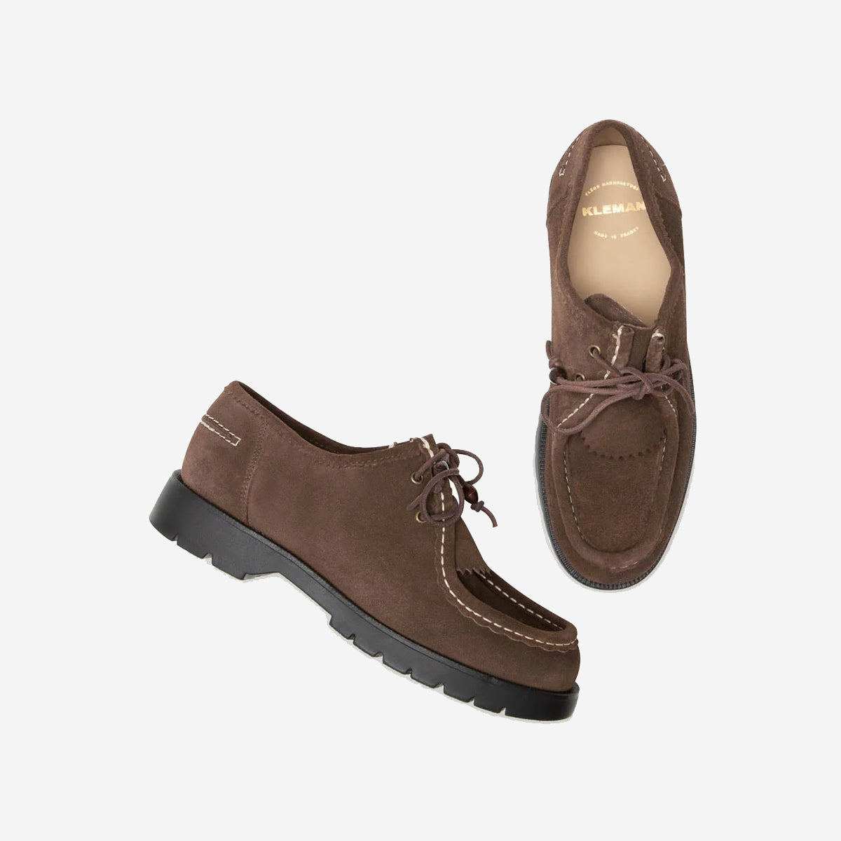 Padror MX V Suede Tyrolean Shoes - Chocolate