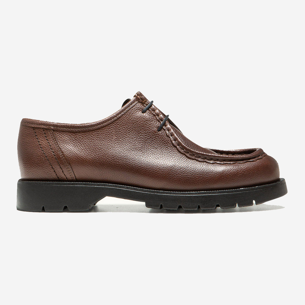 Padror G VGT Leather Tyrolean Shoes - Coffee Brown