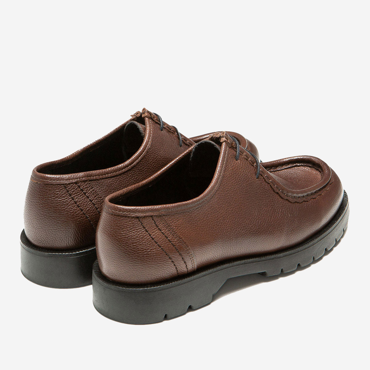 Padror G VGT Leather Tyrolean Shoes - Coffee Brown