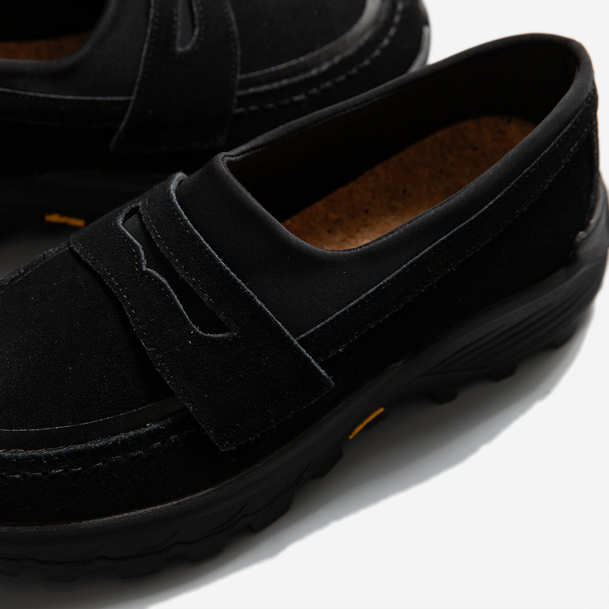 DISH Trekking Moc Loafers - Black