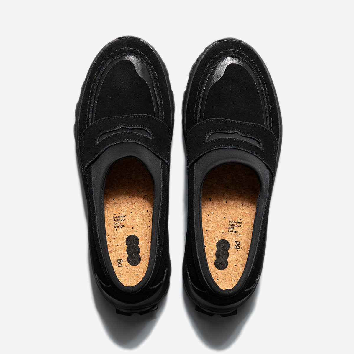 DISH Trekking Moc Loafers - Black