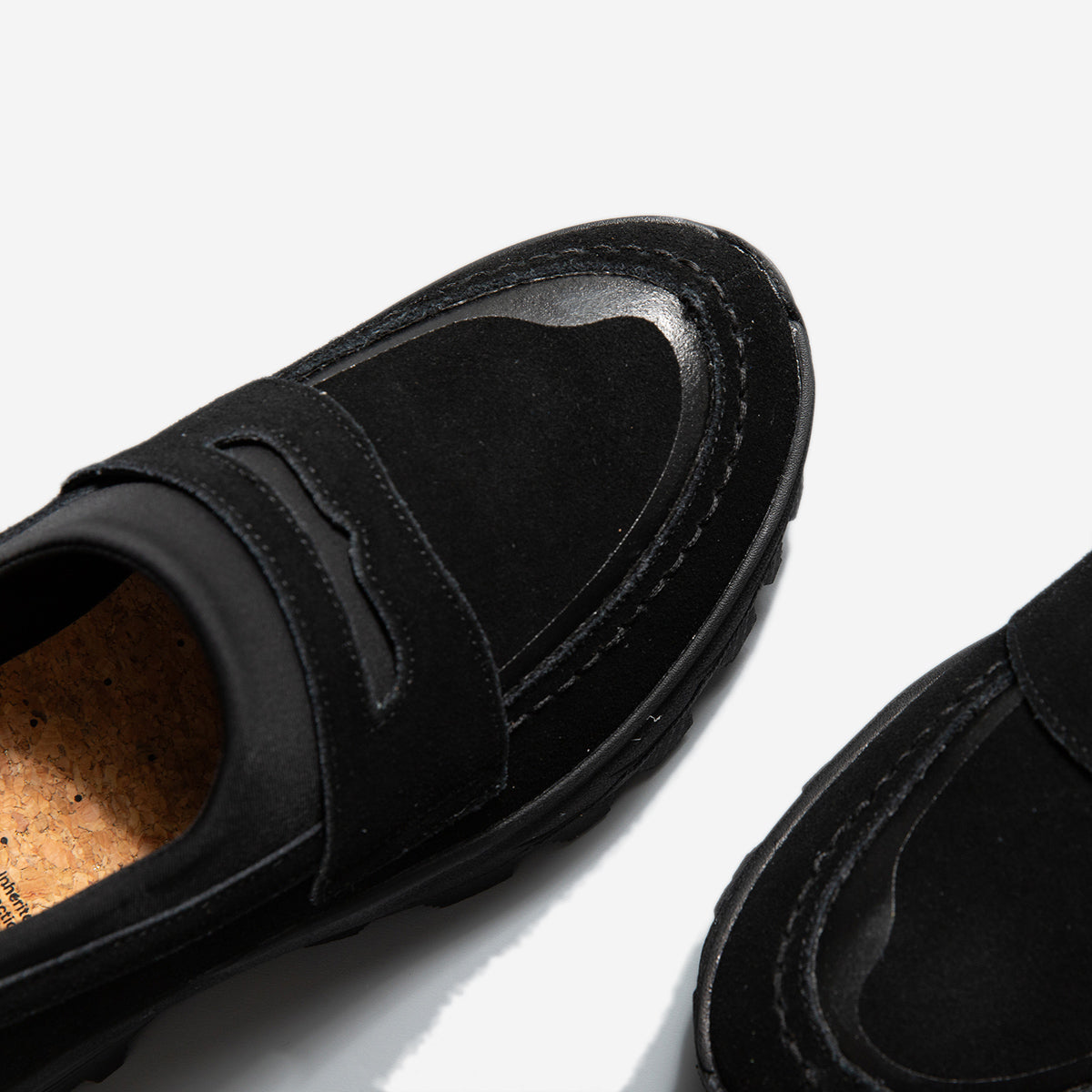 DISH Trekking Moc Loafers - Black