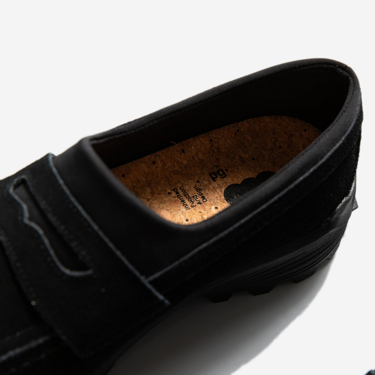 DISH Trekking Moc Loafers - Black