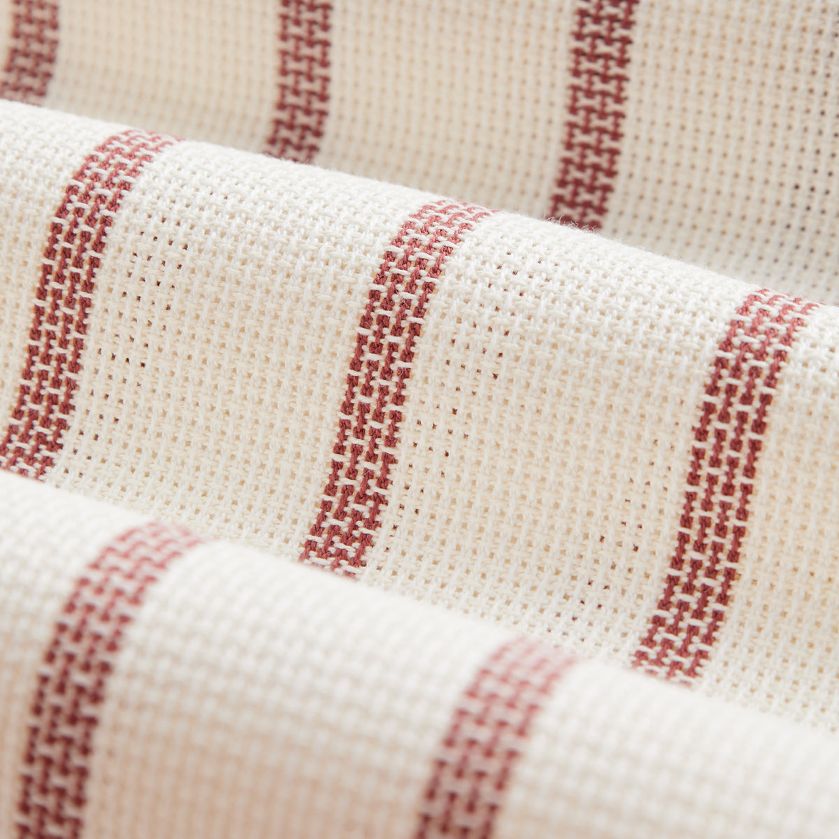 Piqué Stripe S/S Vacation Shirt - Bordeaux