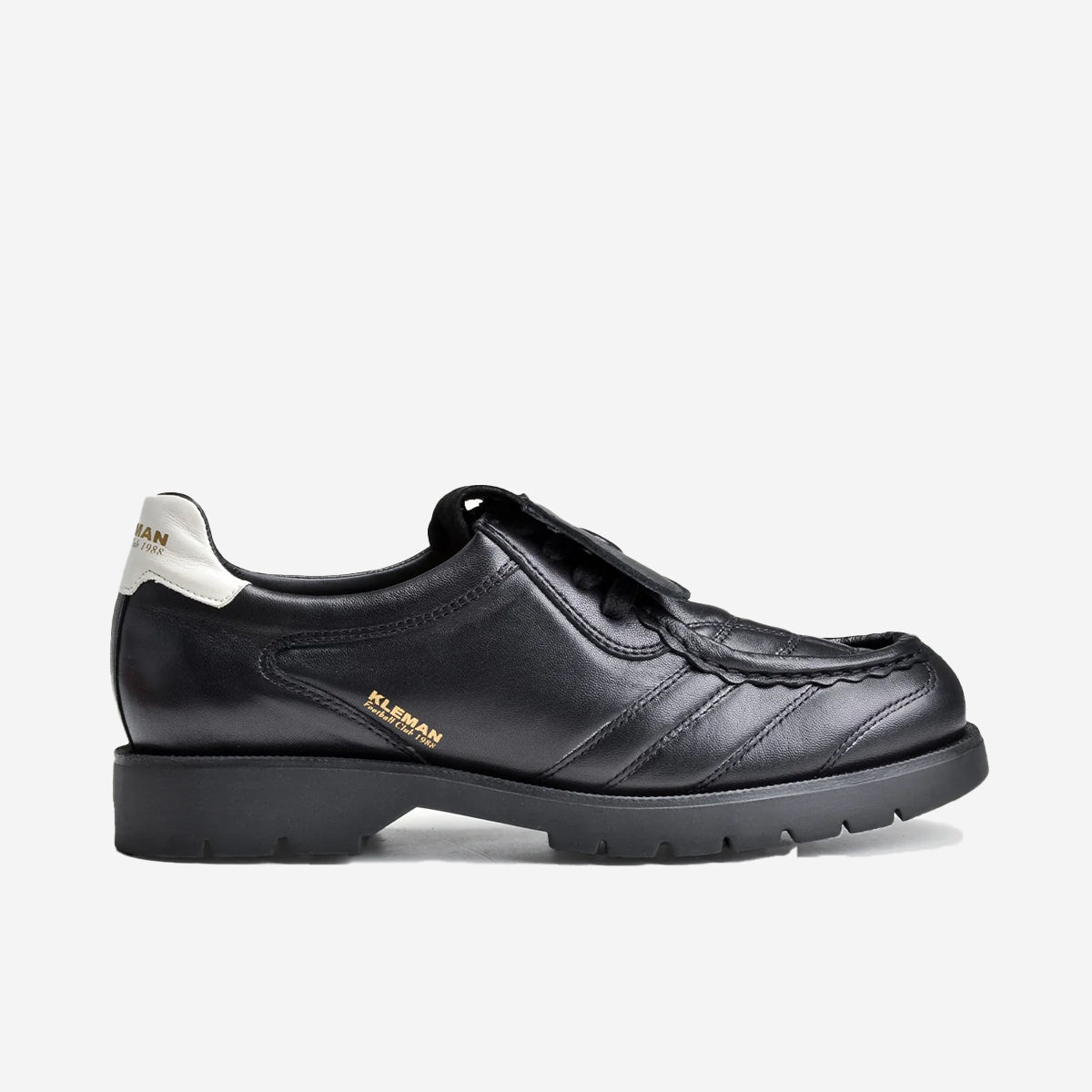 Padror FC Leather Football Tyrolean Boots - Black
