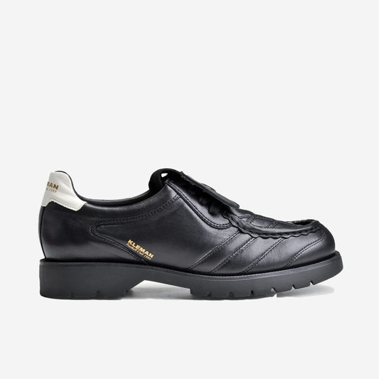 Padror FC Leather Football Tyrolean Boots - Black