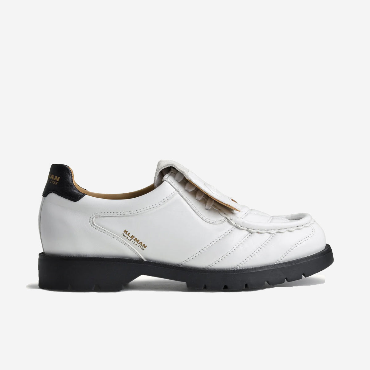 Padror FC Leather Football Tyrolean Boots - White