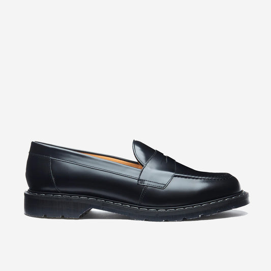 Penny Loafer - Black Hi-Shine