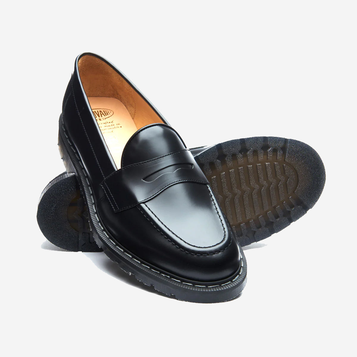 Penny Loafer - Black Hi-Shine