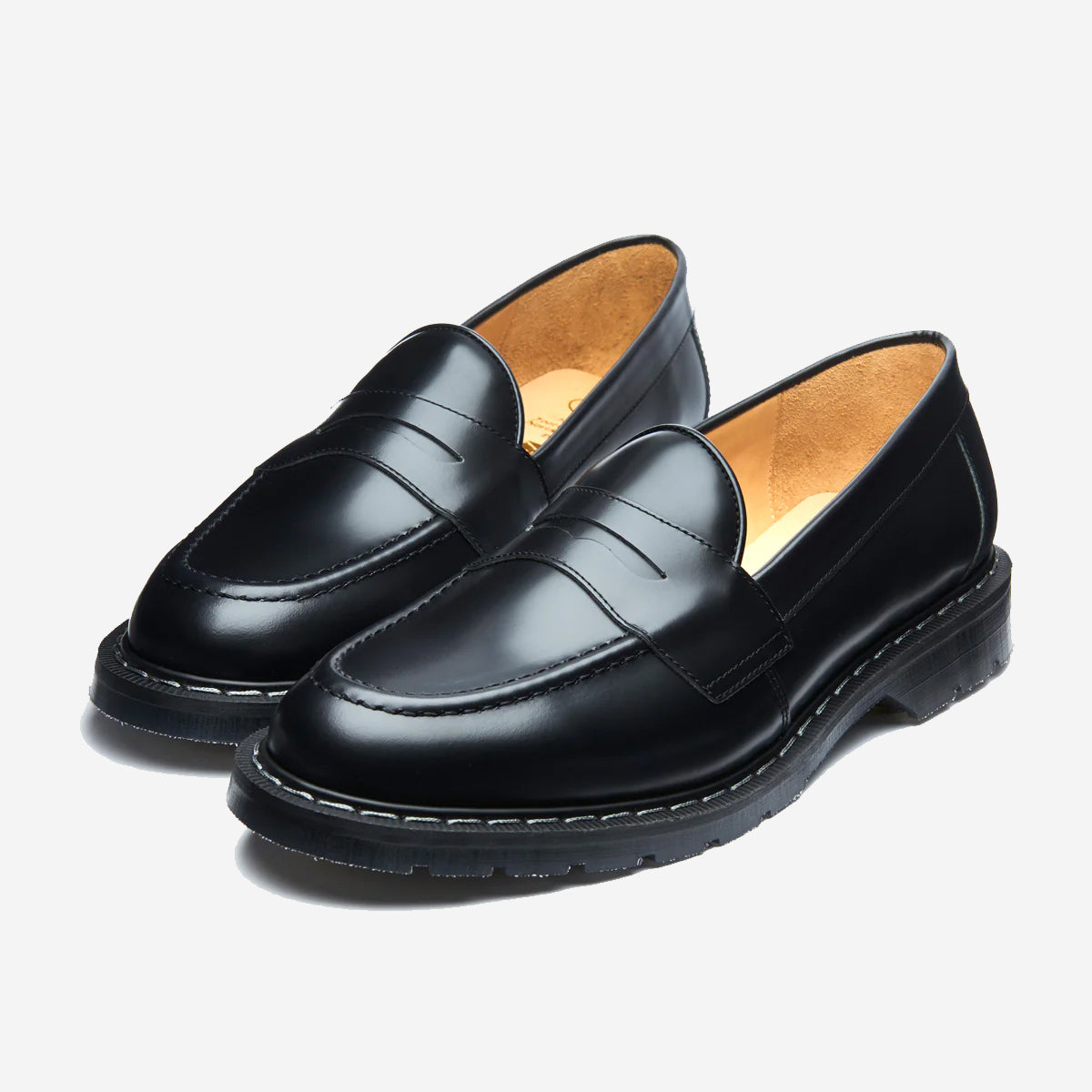 Penny Loafer - Black Hi-Shine