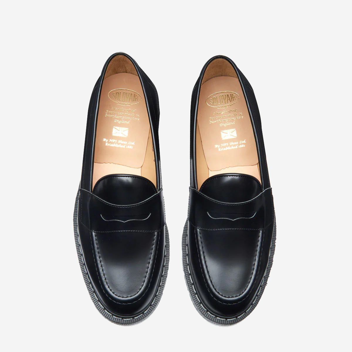 Penny Loafer - Black Hi-Shine