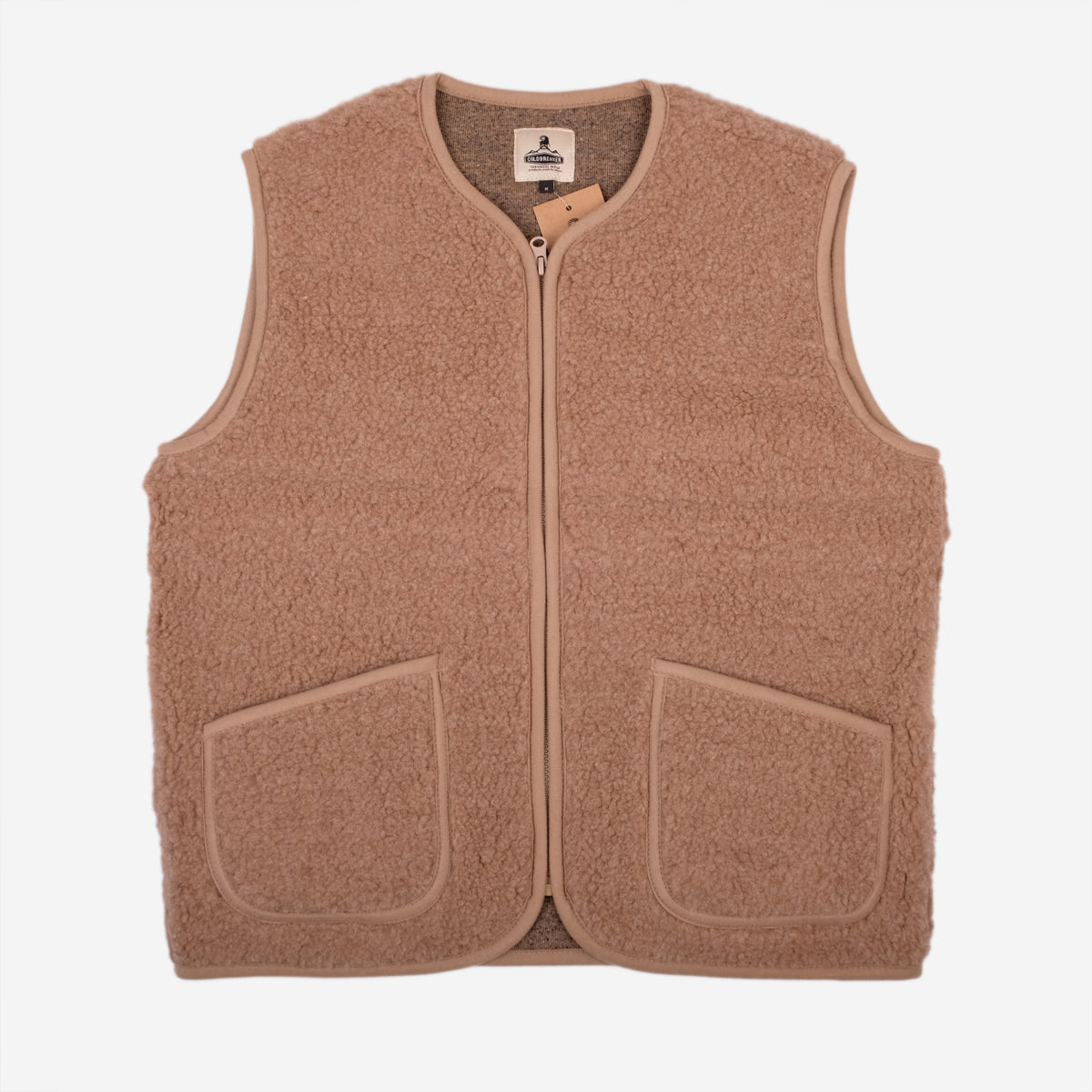 Pepitco Ultralight Wool Vest - Tan