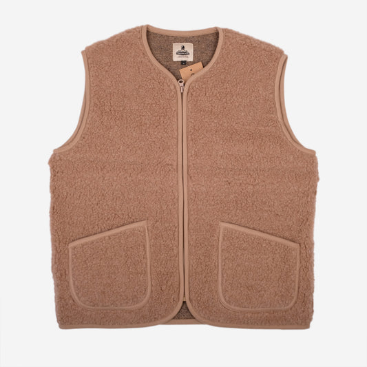 Pepitco Ultralight Wool Vest - Tan