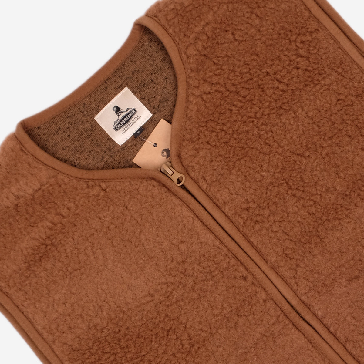 Pepitco Ultralight Wool Vest - Teddy Bear