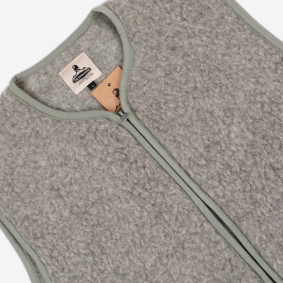 Pepitco Wool Vest - Green