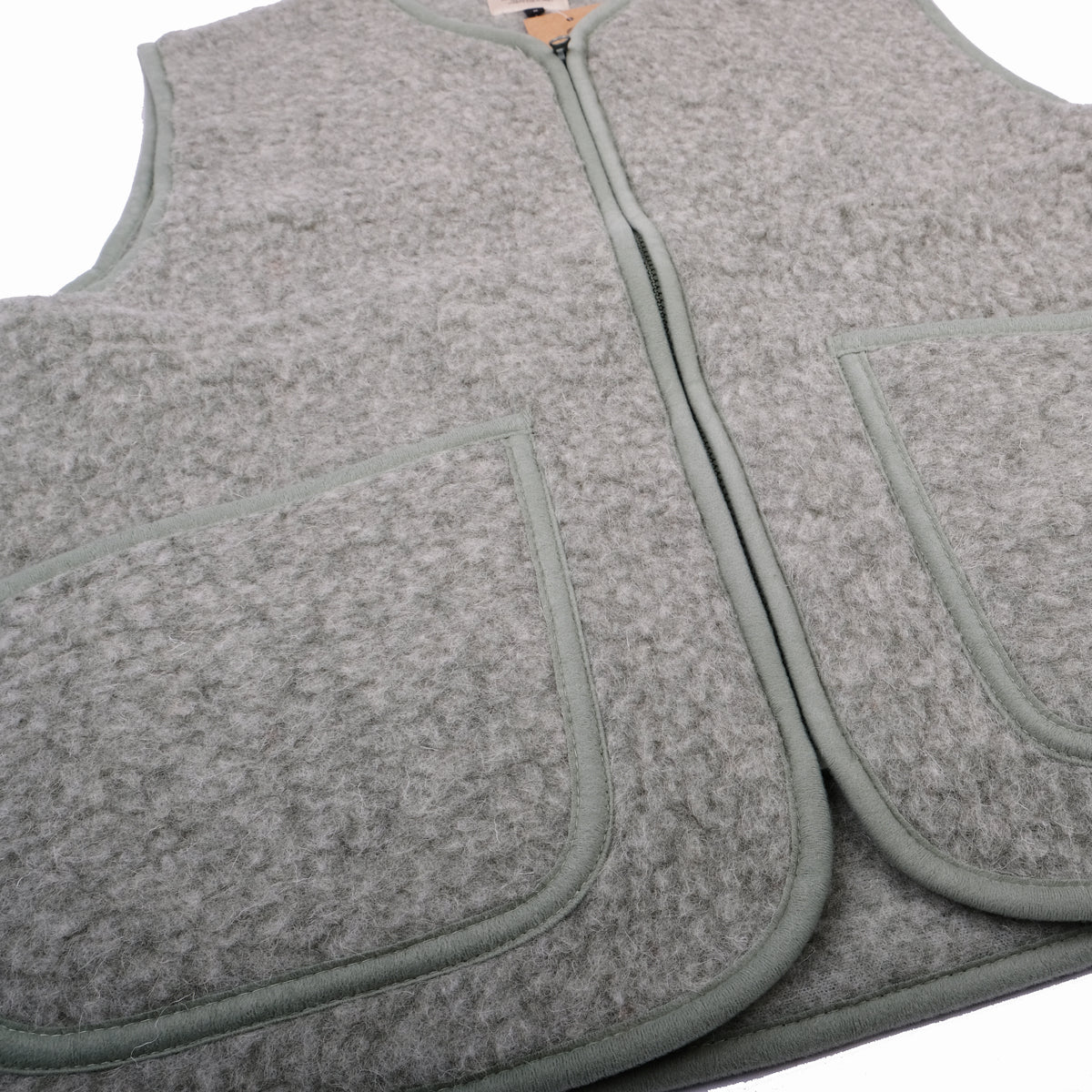 Pepitco Wool Vest - Green