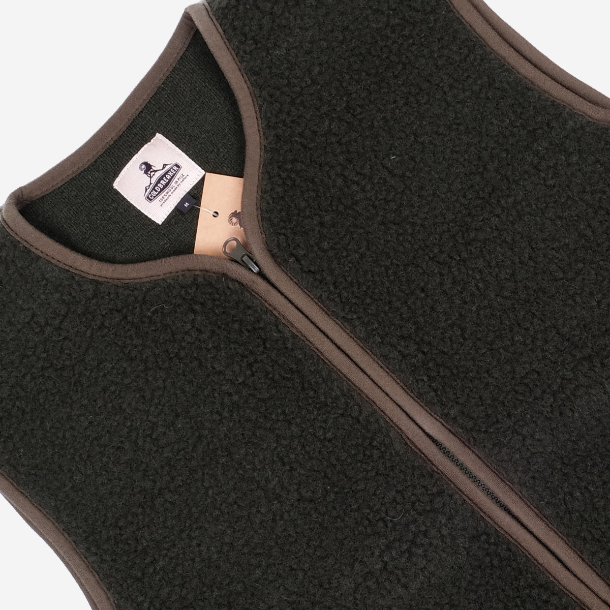 Pepitco Ultralight Wool Vest - Dark Green