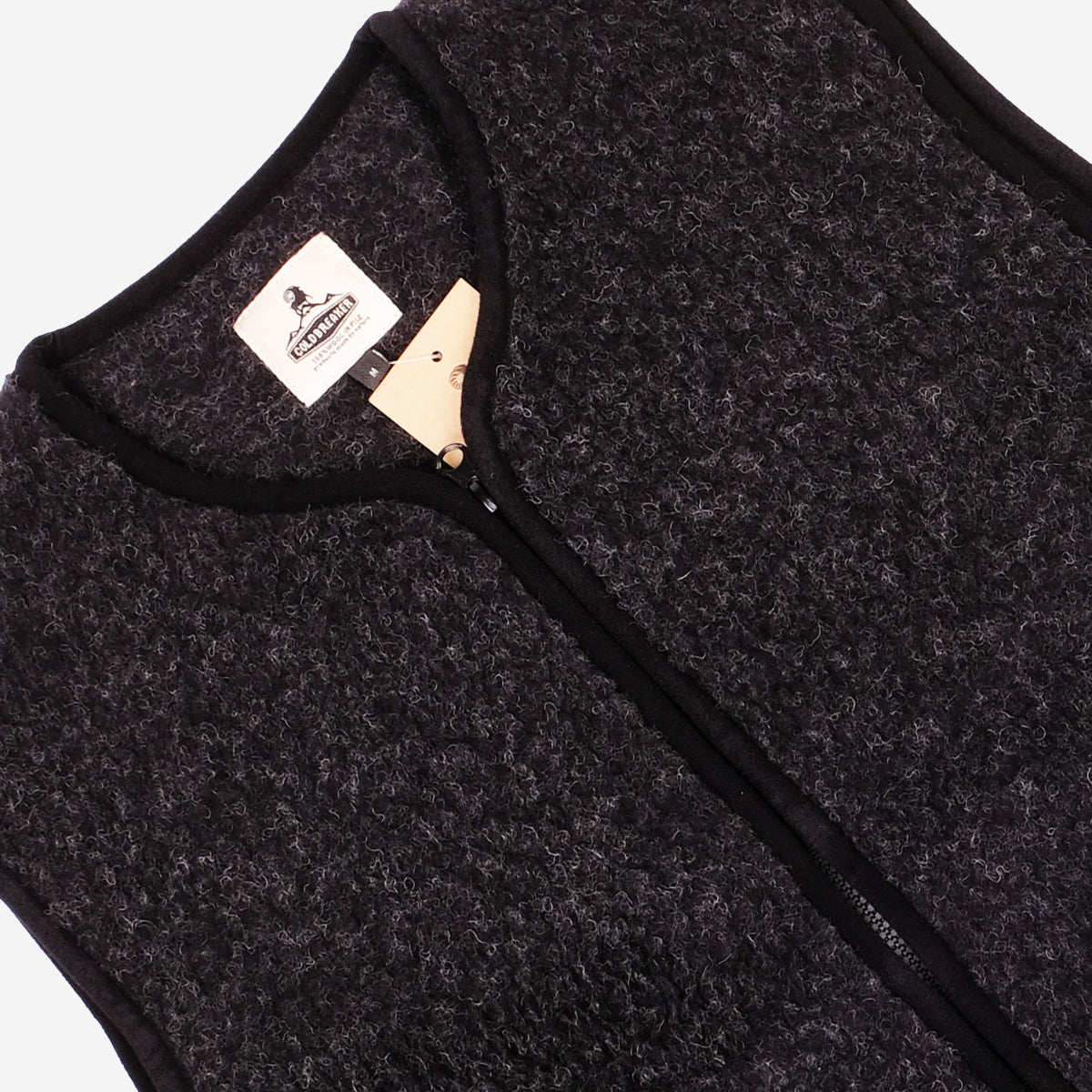 Pepitco Wool Vest - Black