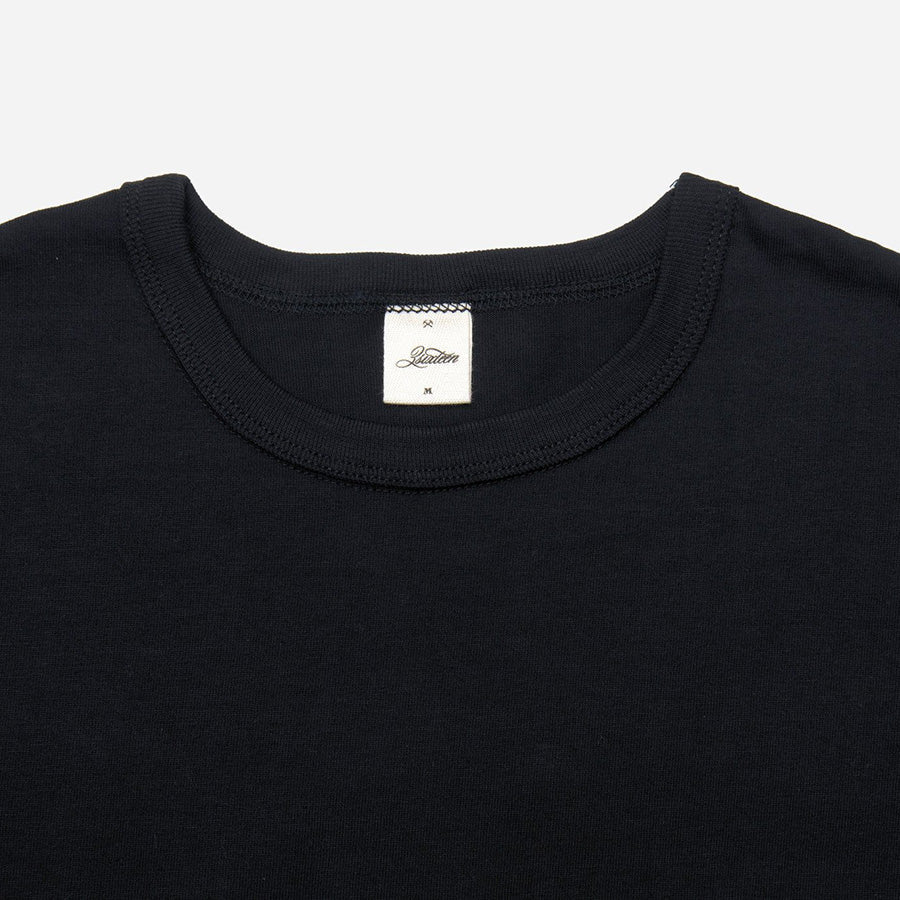 3Sixteen - Long Sleeve Heavyweight Pocket T-Shirt - Black