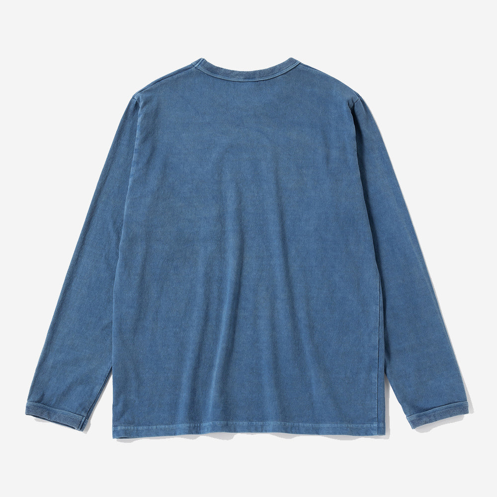 Long-Sleeve Pocket T-Shirt - PD Fade Blue
