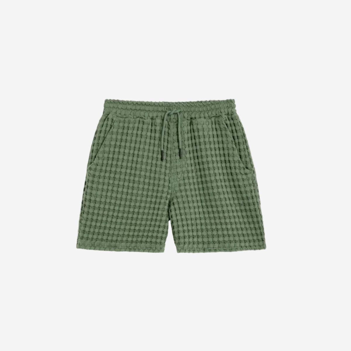 Porto Waffle Shorts - Green